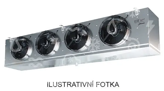 výparník ECO - Luvata GCE314F6ED, 10.97 kW (dT 8 st., R404) s odtáváním